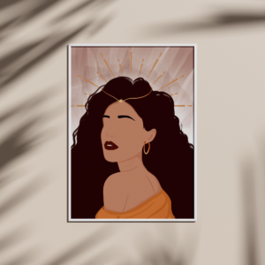 Illustration Digitale – "Énergie Divine"